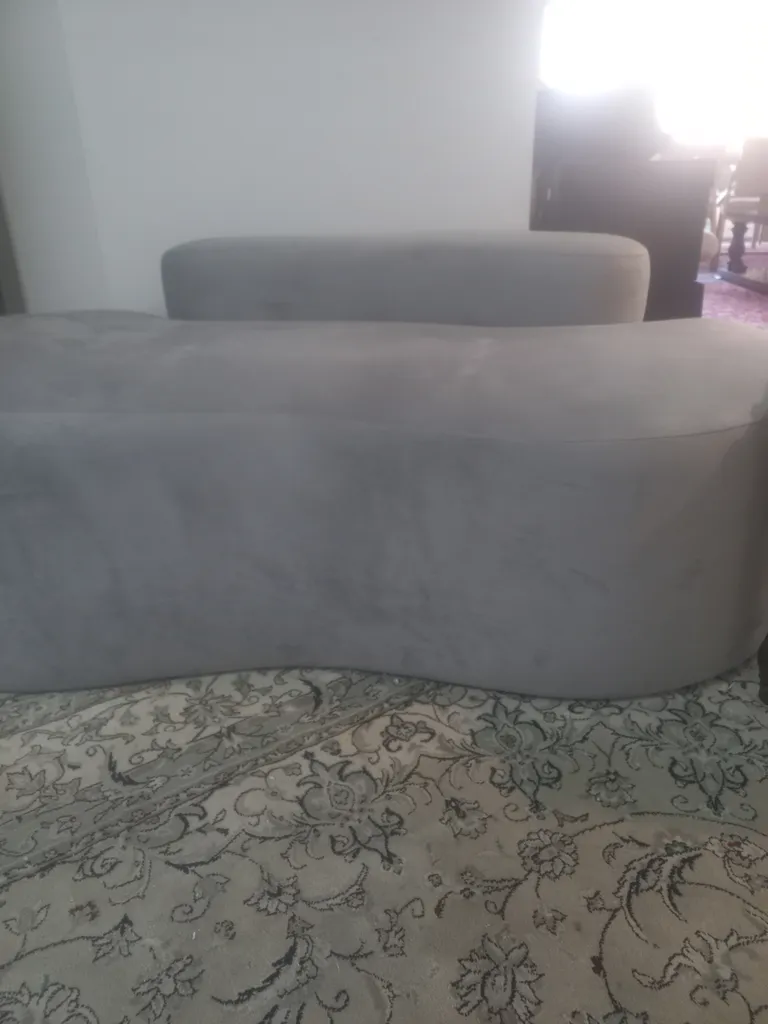 مبل راحتی دو نفره الوند پارسا مدل لوبیایی کد Rayan-02