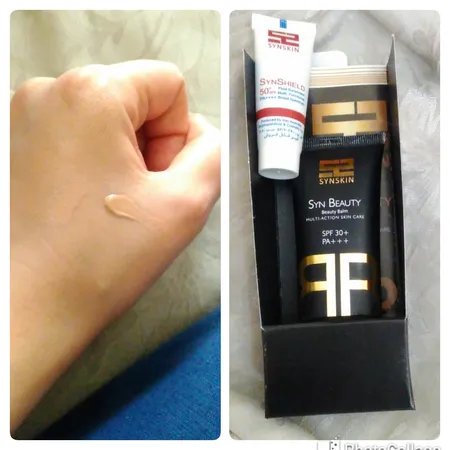 کرم پودر BB ساین اسکین مدل SynBeauty  شماره حجم  میلی لیتر