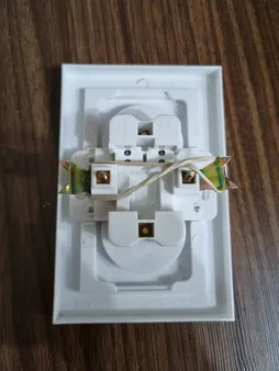 پریز برق دوقلو خیام الکتریک مدل KH8055