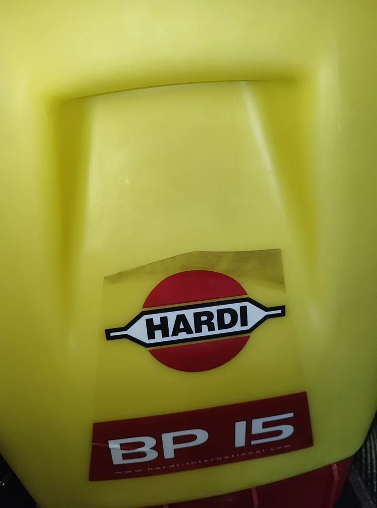 سمپاش پشتی هاردی مدل V-15