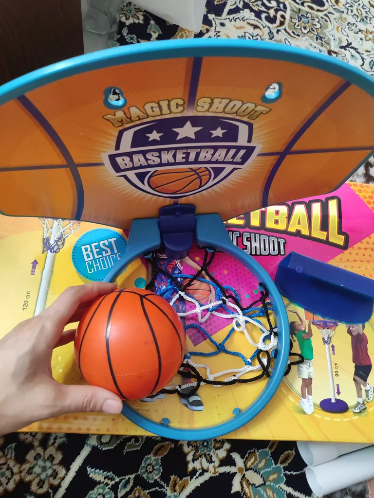 حلقه بسکتبال مدل پرشین به همراه توپ
