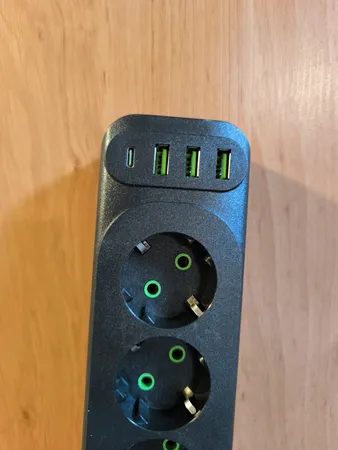 چندراهی برق مدل F25U-Type-C