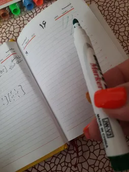 ماژیک وایت برد 12 رنگ مدل رنگی کد 12-600