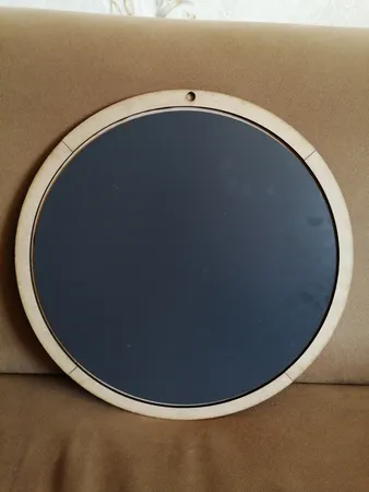 تابلو آینه سالی وان مدل Life قهوه ای