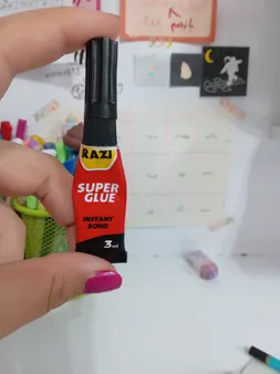 چسب قطره ای رازی مدل Super Glue حجم 3 میلی لیتر بسته 4 عددی