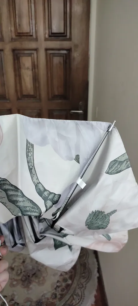 چتر گلد ایر مدل وارونه کیف دار کد Artistic Flowers