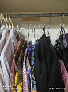 تجریه خرید آویز لباس کد M14 بسته 3 عددی