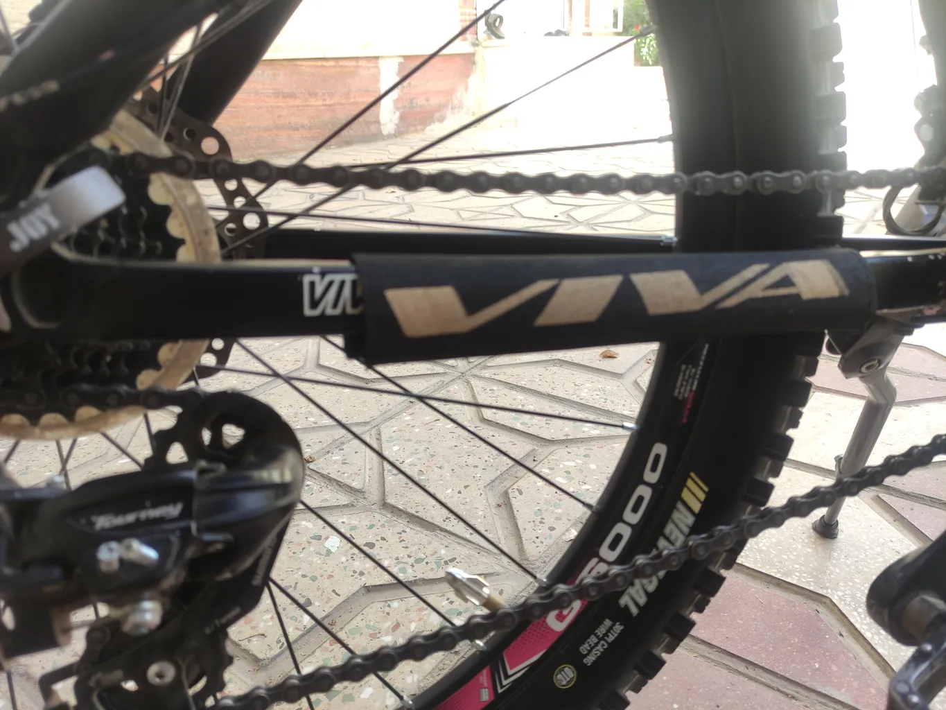 کاور تنه دوچرخه ویوا مدل V10 مجموعه 5 عددی