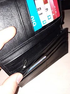 تجریه خرید کیف پول مردانه چرم بارز کد DM81