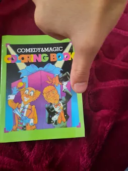 ابزار شعبده بازی دنیای سرگرمی های کمیاب طرح کتاب نقاشی سحرامیز مدل DSK1800