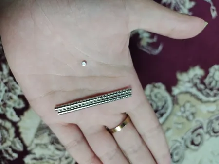 آهن ربا مدل نئودیمیوم دیسک 3x2mm بسته 50عددی