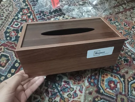 جای دستمال کاغذی مدل الماس