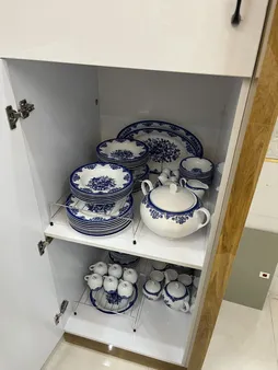 سرویس چینی 102 پارچه کامل چینی زرین ایران مدل ایتالیا اف  فلورانس  درجه عالی