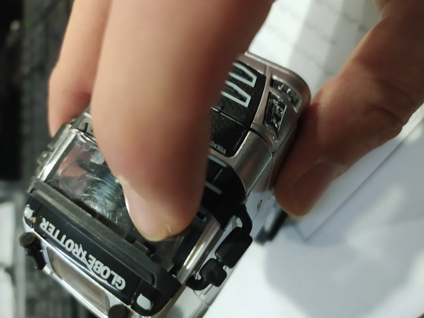 ماشین بازی مدل کامیون تریلی کشنده ولوو اف هاچ کد FH500