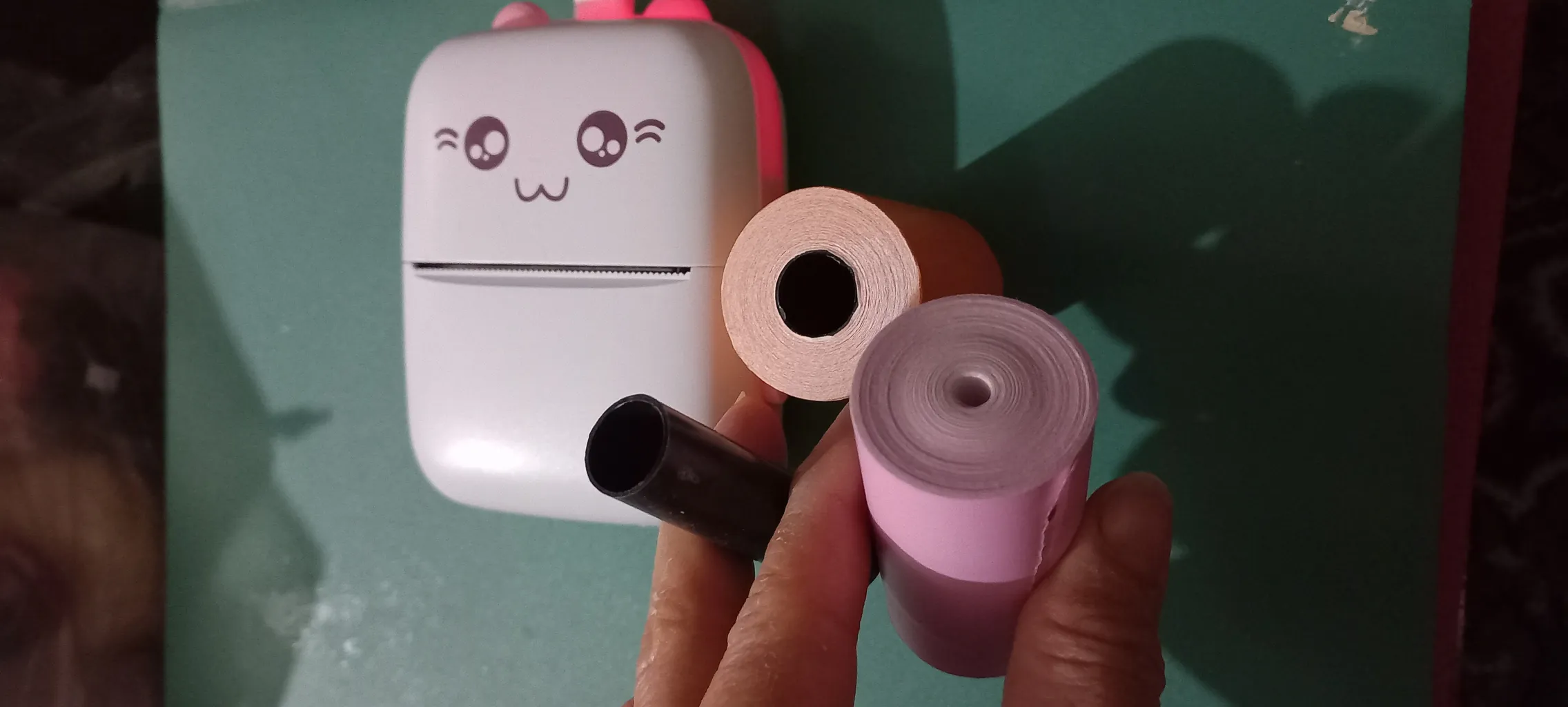 کاغذ پرینتر حرارتی پایتخت رول مدل Pos MIX14 بسته 5 عددی