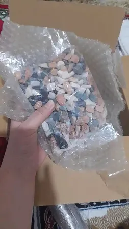 سنگ تزیینی آکواریوم مدل 5col وزن 1کیلوگرم