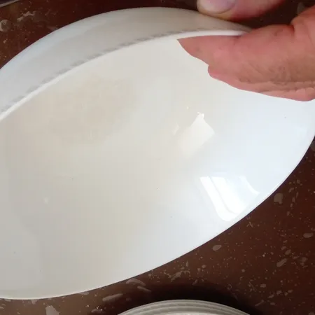 سرویس غذاخوری دینو 26 پارچه اپال طرح دایره کلاسیک مدل هیدیکا