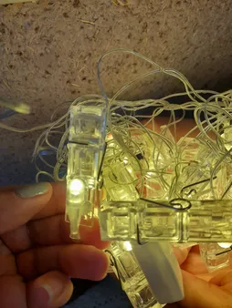 ریسه ال ای دی طرح گیره طول 3 متر