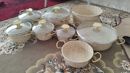 سرویس پخت و پز 19 پارچه ماموت کد 003