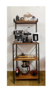 تجریه خرید شلف دیواری دیزم مدل کافی بار کد SLF_F100_60_BRN