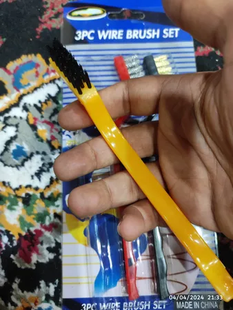 فرچه طرح مسواک بسته 3 عددی