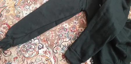 هودی مردانه کد WB182 رنگ مشکی