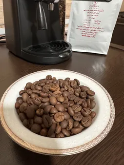 دانه قهوه سوپر کرما ققنوس - 500 گرم