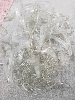 ریسه ال ای دی مدل ماه و ستاره بزرگ نامتقارن کد ASFS52 طول 2.5 متر