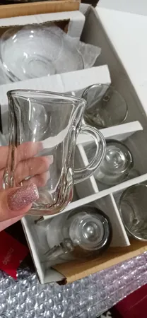 ست استکان نعلبکی 12پارچه کاوه سری گلجام کد 218