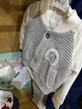 ست 3 تکه لباس پسرانه فیورلا مدل ماشینی کد 24540