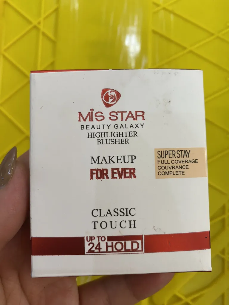 پالت رژ گونه و هایلایتر میستار مدل Silky Effect شماره 05