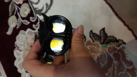 پرژکتور دو کنتاکت خودرو طرح جغد بسته دو عددی