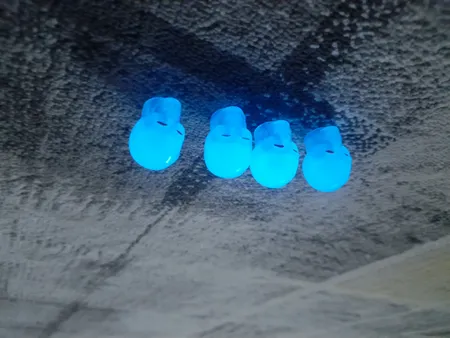 سر والف لاستیک دوچرخه هارمن مدل بدون باتری SKULL203 بسته 4 عددی