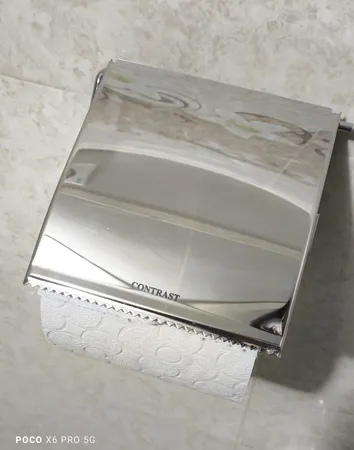 پایه رول دستمال کاغذی کنتراست مدل جا دستمال کوچک