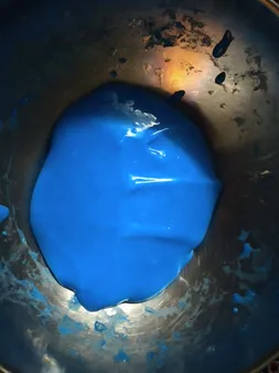 پودر رنگ اسلایم تپلی مدل BluBl