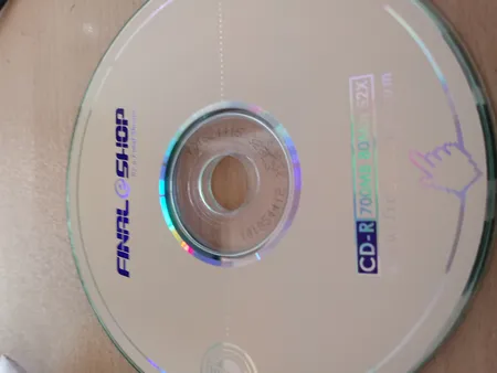 سی دی خام فینال بسته 50 عددی