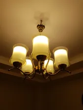 تجریه خرید لوستر 5 شعله چشمه نور کد A823/5