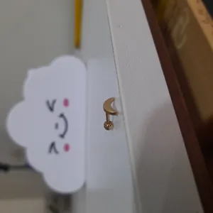 تجریه خرید پیرسینگ طلا 18 عیار زنانه هور گالری مدل Rpi616