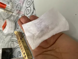 تجریه خرید پد پاک کننده آرایش صورت ناژه مدل Double Press بسته 90 عددی