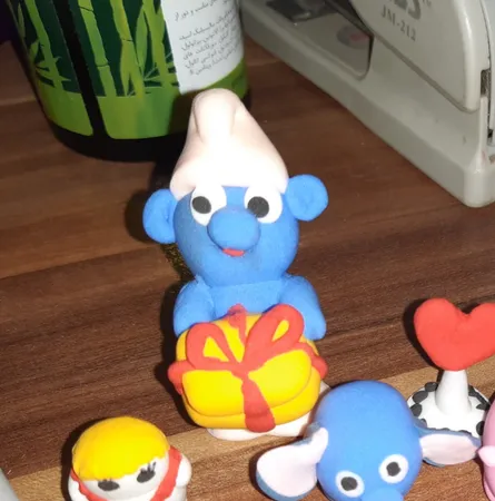 خمیر و ابزار مجسمه سازی مجسمه سازی کد‌ 007 بسته 12 عددی به همراه ابزار