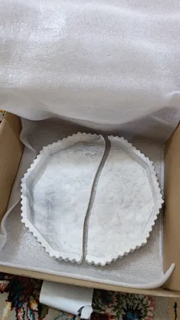 ست ۴ تکه جاشمعی و جاعودی بتنی کد 77