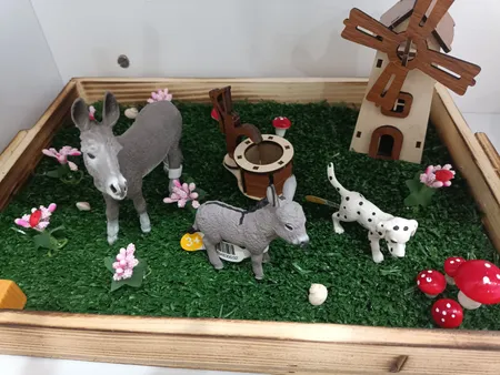 چمن مصنوعی مدل 10 سایز 50X50 سانتیمتر