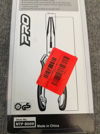 انبر دم باریک نووا مدل NTP-8009 سایز 8 اینچ