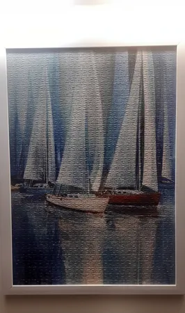 پازل 1000 تکه شادو مدل قایق ماهی گیری Sailing Boat