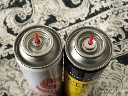 کپسول گاز فندک کلیپر مدل 3RD حجم 300 میلی لیتر بسته سه عددی