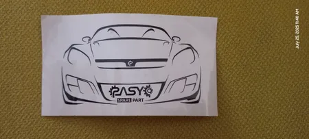 آفتاب گیر شیشه خودرو پاسیکو مدل P526 مناسب برای تیبا مجموعه 5 عددی