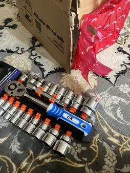 آچار بکس اوکی مدل 20S مجموعه 20 عددی