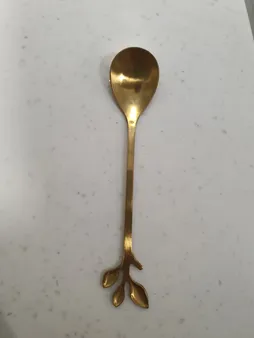 قاشق چای خوری مدل برگ کد 00601 مجموعه 6 عددی