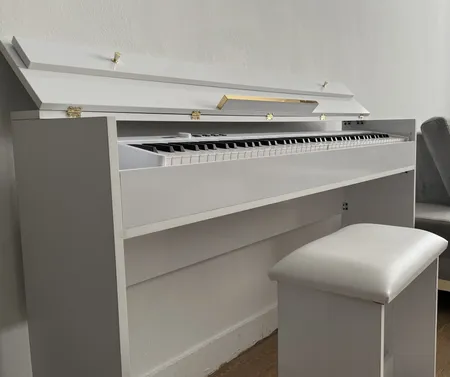 میز و صندلی پیانو مدل جان نور