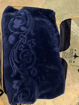 پتو گلبافت مدل گل برجسته سایز 220x240 سانتی متر